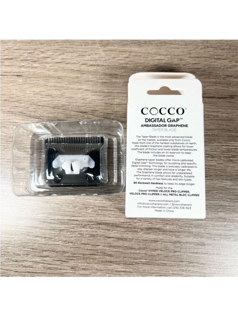 Cocco Digital Gap Ambassador Graphene Taper Replacement Clipper Blade
